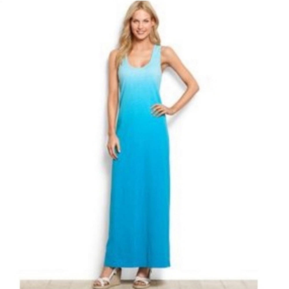 Tommy Bahama Blue Ombre Maxi Dress
